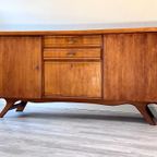 Vintage Jaren 60 Dressoir, Wandkast, Low Board thumbnail 9