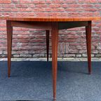 Scandinavische Vintage Teakhouten Ronde Tafel Jaren ‘60 thumbnail 12