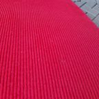 90's Vintage Buizenframe Ribstof Fauteuil Club Stoel thumbnail 3
