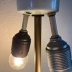 Klassieke Vintage Messing Rococo Vloerlamp thumbnail 3