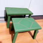 Vintage Set Tafeltjes thumbnail 2