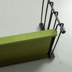 Wandrekje Met Groene, Metalen Plank 71231 thumbnail 7