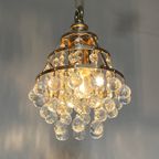 4 Beschikbaar ! Gemerkte Swarvski Hanglampen Vintage Kristal thumbnail 19