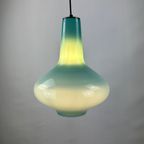 Light Blue Glass Pendant Light By Massimo Vignelli For Venini 1950 thumbnail 2