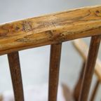 Leuke Antieke Engelse Windsor Stickback Chair Uit De 19e Eeuw Gemaakt Van Iepenhout thumbnail 13