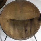 Deense Vintage Mid-century Relax 'balloon' Lounge Fauteuils Van Hans Olsen Voor <<<brand>>>, 1950 thumbnail 10