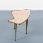 1960’S Italian Modern Sculptural Side Table / Bijzettafel thumbnail 3