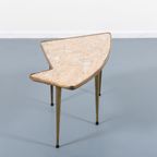 1960’s Italian Modern Sculptural Side Table / Bijzettafel thumbnail 3