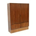 Xxl Vintage Palissander Highboard Gemaakt In De Jaren '60 thumbnail 5