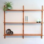 Vintage Wandsysteem Teak Denemarken thumbnail 2