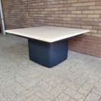 De Sede Salontafel- Travertin Met Leder thumbnail 5