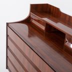 Architectural Italian Mid-century Modern Chest Of Drawers/sideboard / Ladekast / Dressoir, 1960s thumbnail 6