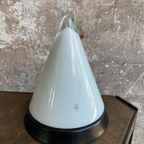 Peill En Putzler Glazen Teepee Cone Lamp , Jaren 80 thumbnail 5