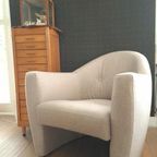 Leolux Carabita Fauteuil, Dutch Design Lounge Stoel, Wol thumbnail 10