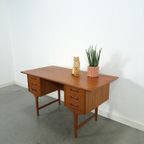 Deens Design Teak Bureau Gunnar Nielsen Tibergaard thumbnail 5