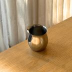Vintage Stainless Steel Coffee Cup With Milk Jug thumbnail 4