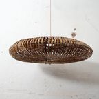 Bamboe Hanglamp Donut Antik | L thumbnail 7