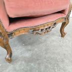 Vintage Barok Fauteuil / Éénzit / Retro Stoel thumbnail 3