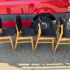 4 Vintage Eetkamerstoelen thumbnail 4