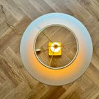 Glasstube & Brass Hollywood Regency Lamp thumbnail 13