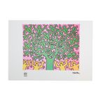 Offset Litho Naar Keith Haring Tree Of Life 22/150 Pop Art thumbnail 6