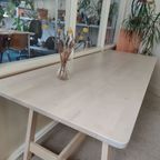 IKEA Nörraker Eettafel, 220 X 80 X 73,5, Massief thumbnail 8