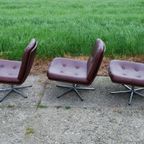 Vintage Fauteuils (3) Met Hocker (2) thumbnail 8