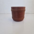 Vintage Mid-Century Awara Sweden Teak Penselen Pot thumbnail 4