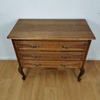 Vintage Queen Ann Ladekastje, Commode Dressoir Ladekast Badkamermeubel 101 thumbnail 5