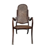 Michel Thonet Uniek Rond 1865 Armstoel thumbnail 2