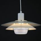 Witkleurige Top Designlamp Van Jeka Metaltryk - Model Viola Type 3013-P - Denemarken 1980 thumbnail 5