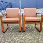 Set Van 2 - Burkhart Vogtherr Voor Rosenthal- Hombre Arm Chair - Tnc1 thumbnail 3