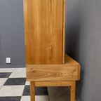 Jitona Highboard In Glossy Wood 1970S thumbnail 14