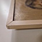 Mari Trappeniers Oud Schilderij Portret Olieverf Op Doek thumbnail 10