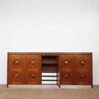 Brutalist Highboard In Cherry Wood thumbnail 3