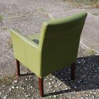 Groen Lederen Eetkamerstoelen Mobitec (4) thumbnail 7