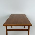 Scandinavisch Vintage Teak Fineren Koffietafel Salontafel thumbnail 6