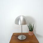 Zilverkleurige Tafel Bollamp Vintage Tafellamp thumbnail 10