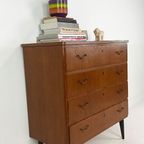Scandinavisch Vintage Teak Fineren Ladekast Floro thumbnail 3
