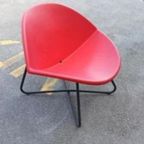 Vintage Ikea Lips Stoel, Fauteuil, Niels Gammelgaard thumbnail 9