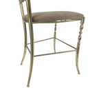 Italian Design - Chiavari Chair - High Chair - Messing - Italie - 1950's thumbnail 11