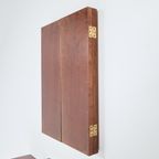 Danish Mid-century Modern Wall Console With Mirror By Frode Holm For Illums Bolighus, 1950’s thumbnail 5