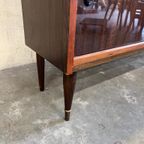 Vintage Houten Kast / Retro Barkast / Vitrine thumbnail 12
