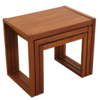 Nesting Tables Mimiset Tafeltjes Bramin Vintage Deens 'Kerteminde' thumbnail 11