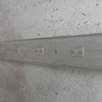 225 Cm Lange Aluminium Wandkapstok Met 16 Dubbele Haken, Jaren 60 thumbnail 12