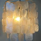 Set Van 2 Capiz Schelpen Schelp Hanglamp Hanglampen Bamboe Frame thumbnail 3