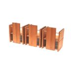 3X Zeer Zeldzame Modenistische Brutalist Fauteuil Ontworpen Door Architect Fritz Zeiger thumbnail 6