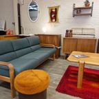 Vintage Deens Design Driezits Bank L. Olson & Son thumbnail 9