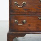 Antieke Subtiele Engelse Secretaire Uit Begin 19e Eeuw Met Een Prachtig Interieur thumbnail 16