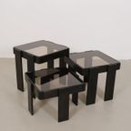 Gianfranco Frattini Voor Cassina Nesting Tables thumbnail 3
